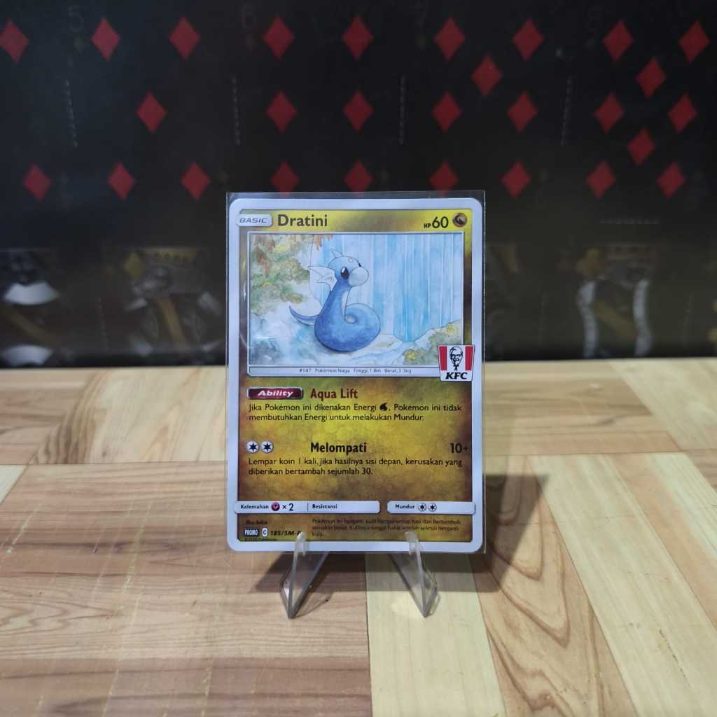 Dratini Stamp KFC 185 / SM-P - Pokemon TCG Promo Card