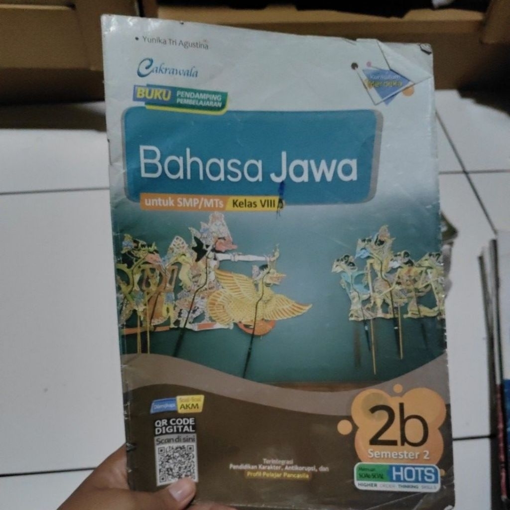 Preloved buku/LKS bahasa jawa kelas 8 semester 2