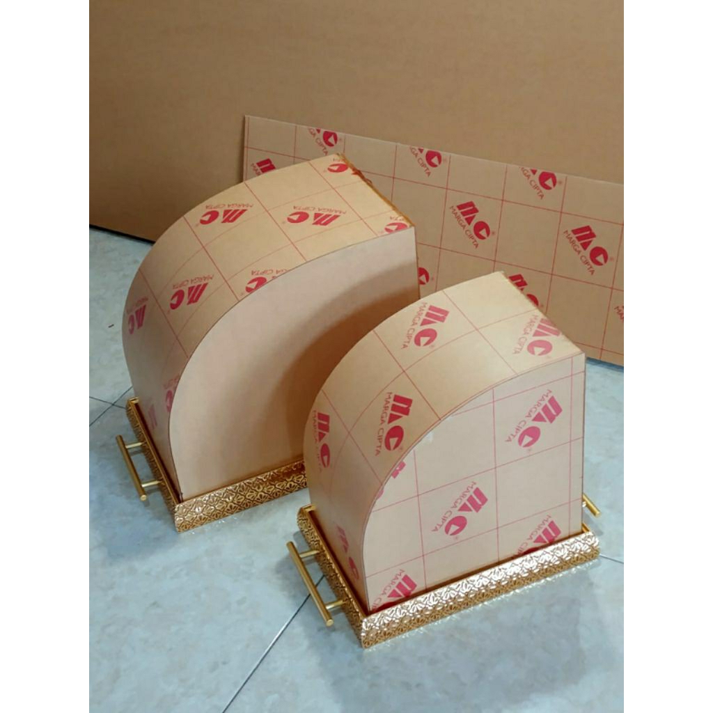 tray box seserahan kaca
