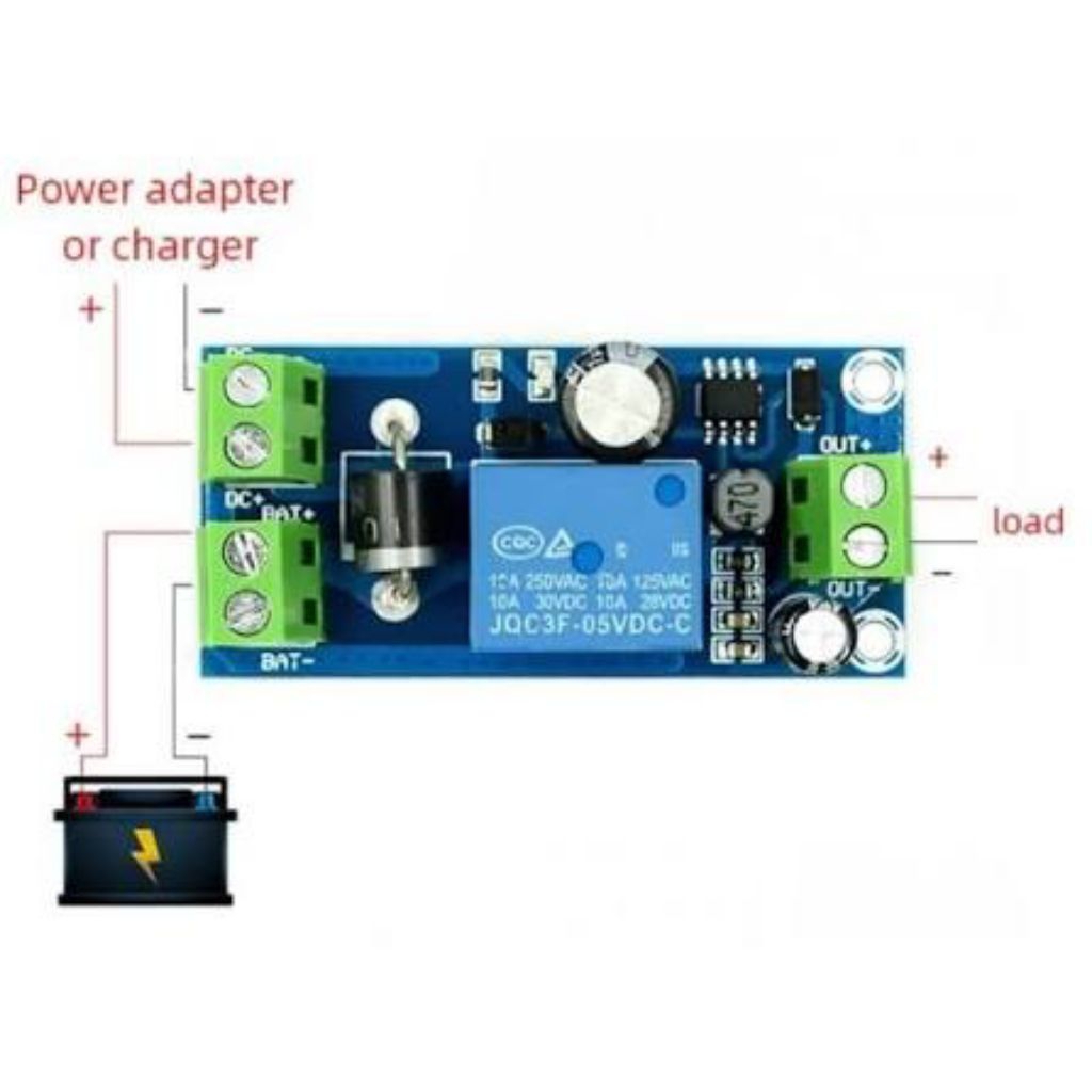Modul UPS 5-48V power ATS emergency switch PLN or battery