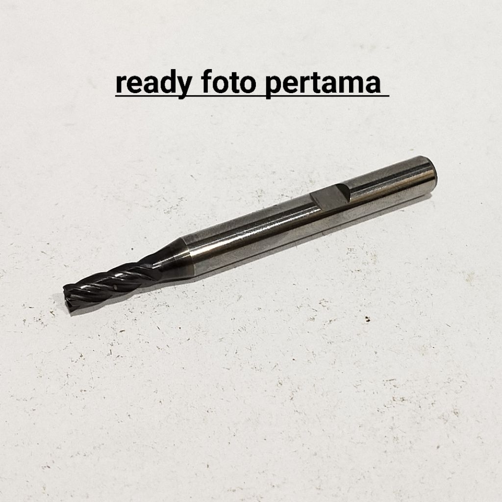 Endmill 4mm 4f HRC55 mata bor frais 4 mm 4 flute bekas cutter Milling 4 4F bekas