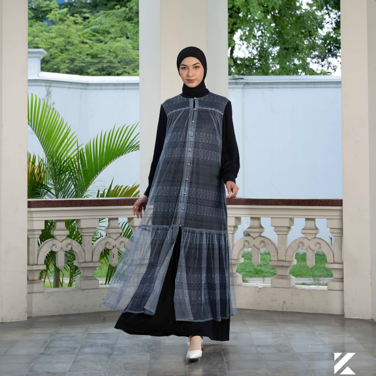 GAMIS AJWA BE KAFFAH, DRESS MEWAH, GAMIS RAYA
