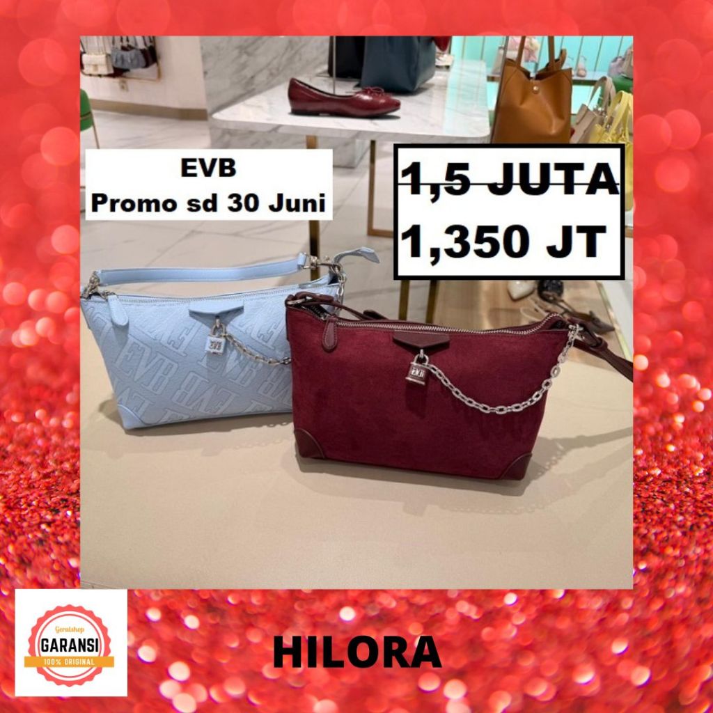 Tas selempang wanita EVB sale sling bag LINNAI 100% Original Store