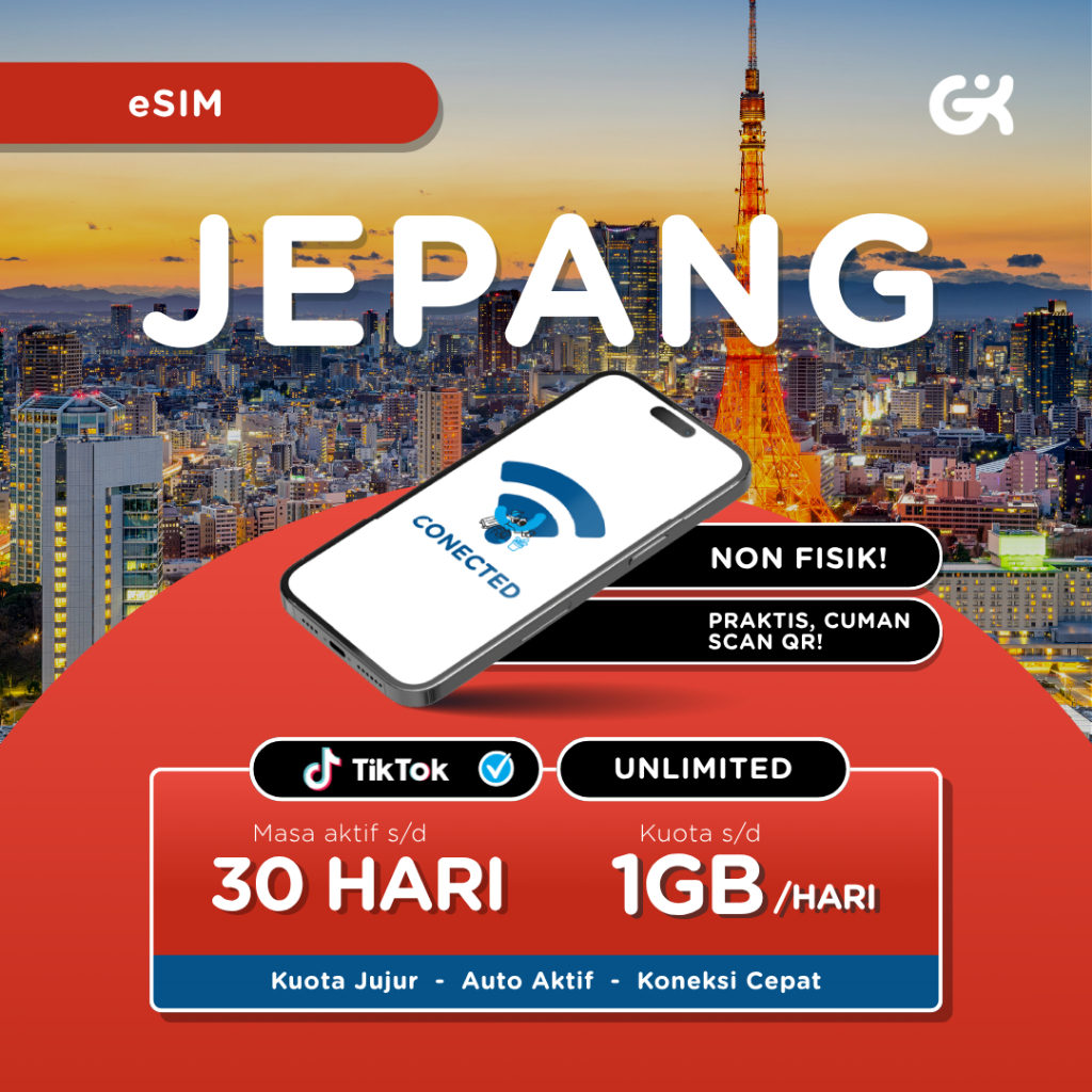 eSIM Jepang Unlimited Full Application Support | eSIM Jepang Global Komunika