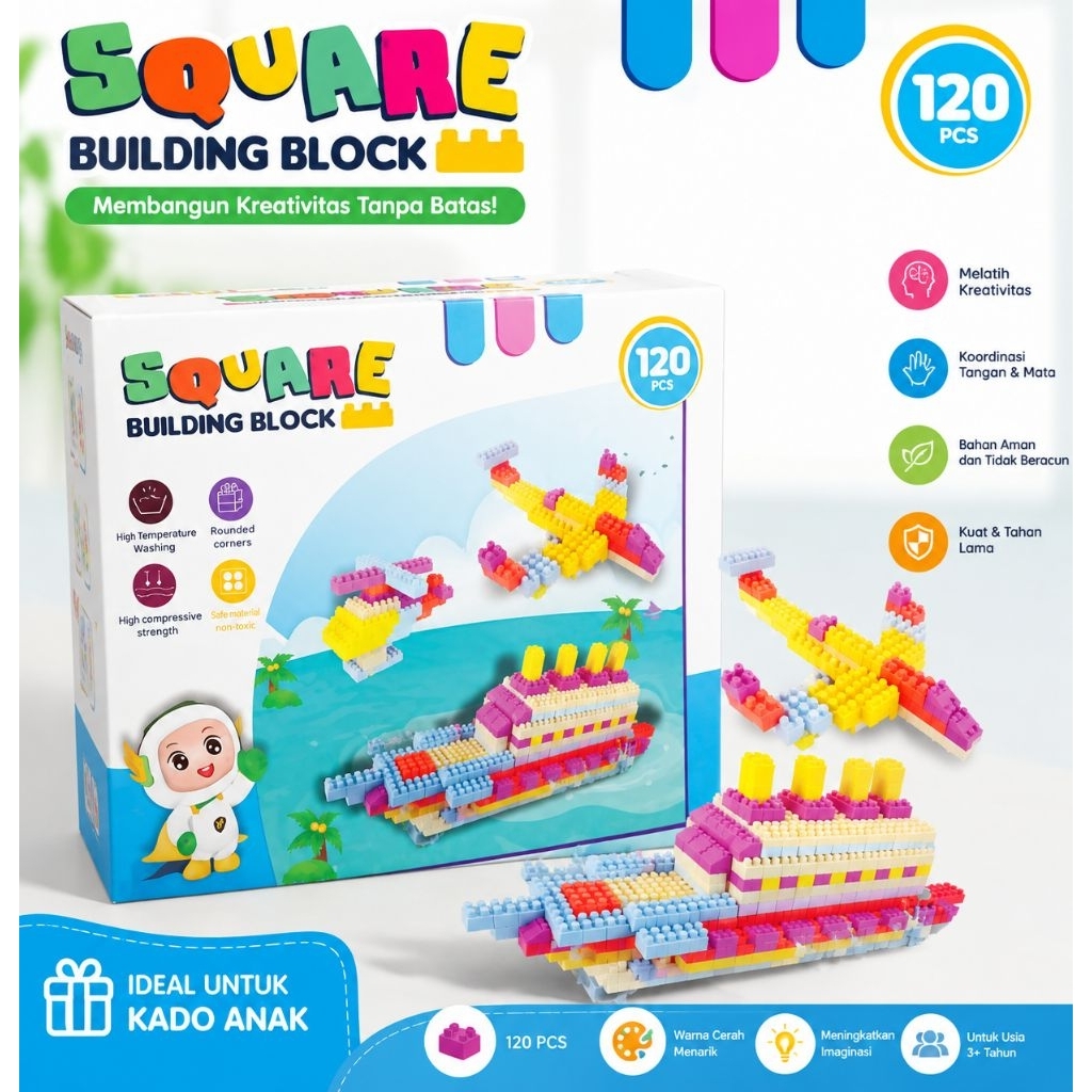 square building block