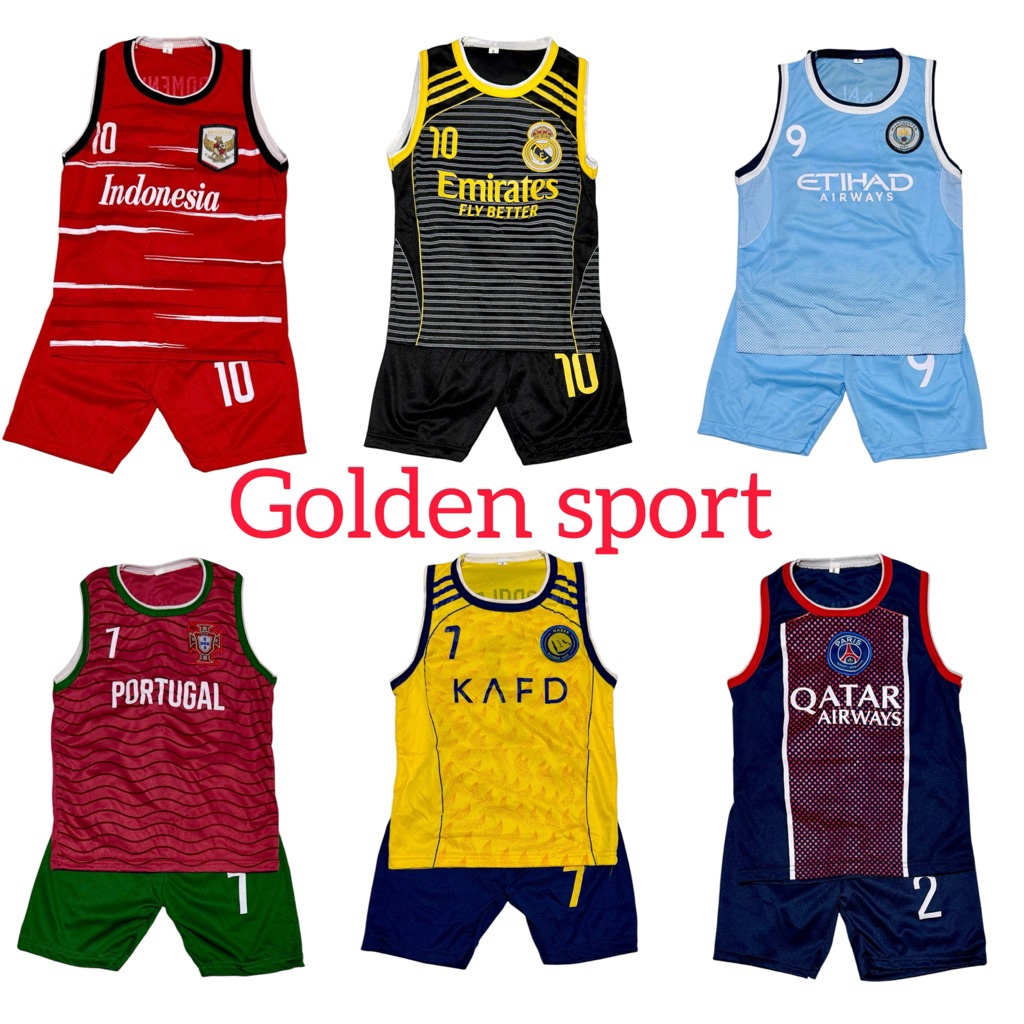 STELAN BOLA SINGLET Kaos Singlet Bola Anak Laki-Laki - Pakaian Olahraga SINGLET ANAK TERBARU/KAOS BO