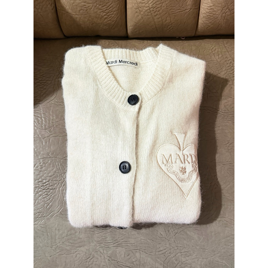 PRELOVED MARDI RACOON CARDIGAN