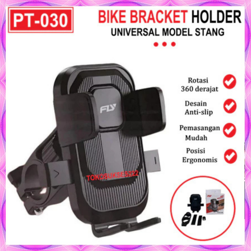 HOLDER HP MOTOR Handphone Phone Holder HP Stang Sepeda Motor Holder Handphone motor di stang