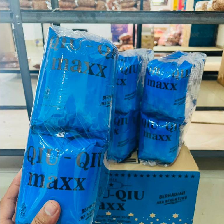 Snack Qiu - Qiu Maxx Berhadiah Jika Beruntung 1 Bal isi (10pcs)