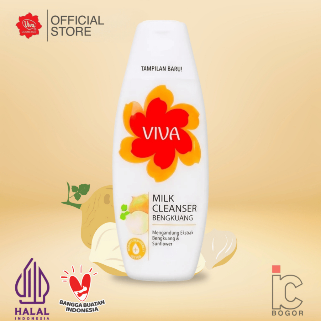 Viva Milk Cleanser Bengkuang 100ml - Cleanser Untuk Kulit Normal