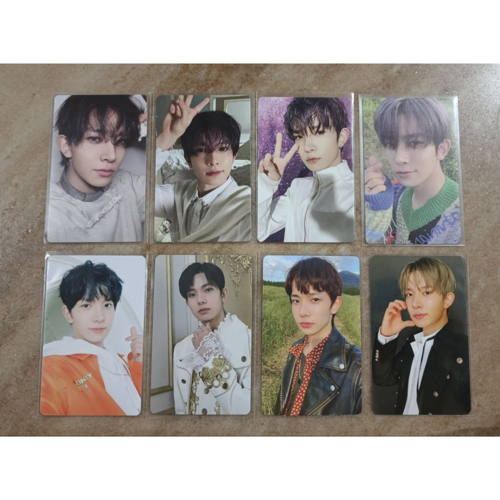 Enhypen Heeseung Evan desire unleash weverse, orange blood kalpa, ggu package photocard, ob weverse,