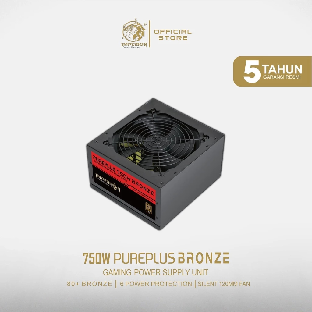 Imperion PurePlus 750w Power Supply / PSU 80+ Bronze