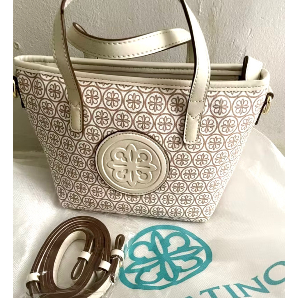 tas white lc + adm shopee
