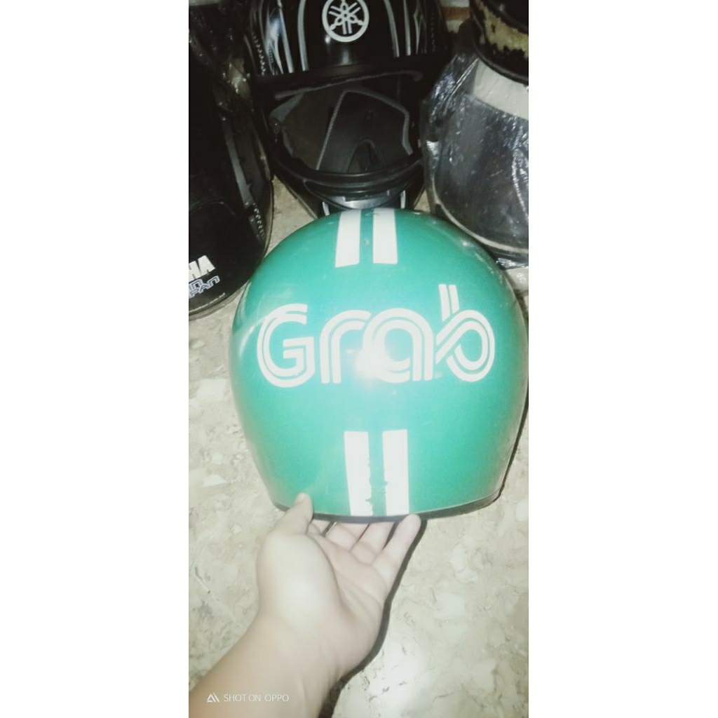 helm ojol grab