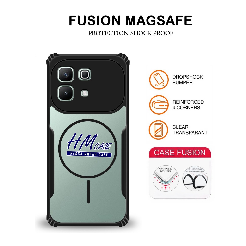 Case Magsafe Infinix Note 60 Infinix Note 60 Pro Infinix Note Edge Fusion Case Shockproof Clear Case