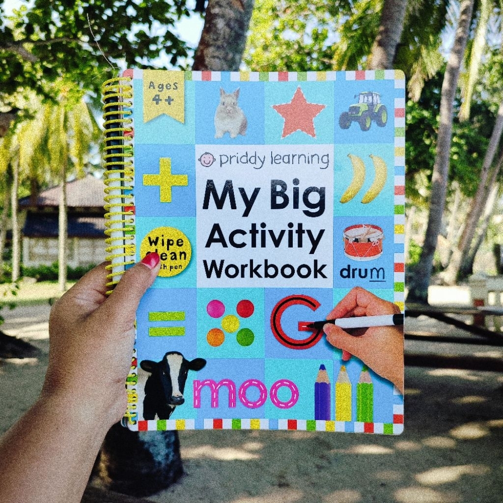 BIG BAD WOLF BOOKS • PRIDDY LEARNING : MY BIG ACTIVITY WORKBOOK - BUKU AKTIVITAS ANAK BBW IMPORT