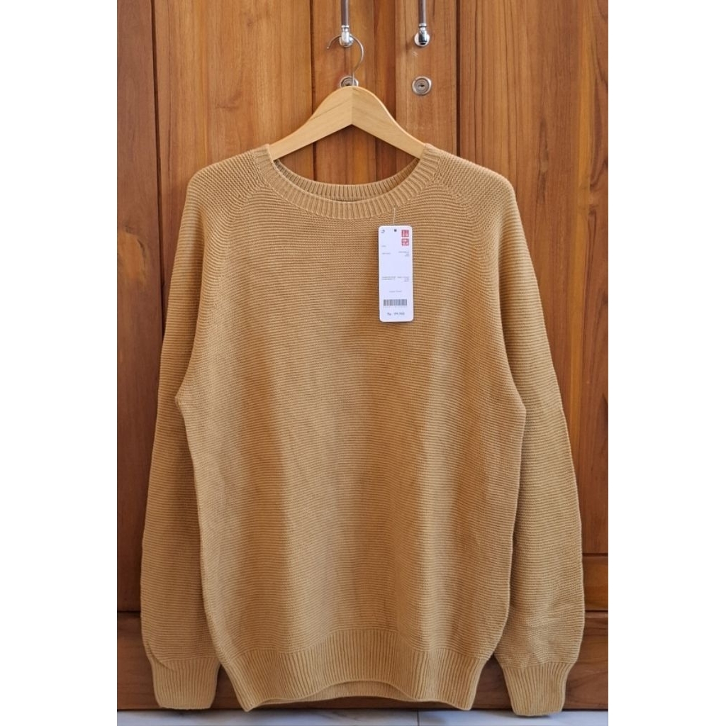 Uniqlo 3D Knitt Sweater Bronze