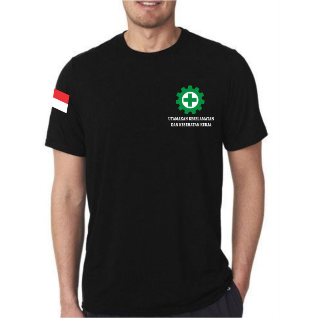 KAOS SAFETY FIRST LENGAN PENDEK / KAOS SAFETY UTAMAKAN KESELAMATAN KERJA