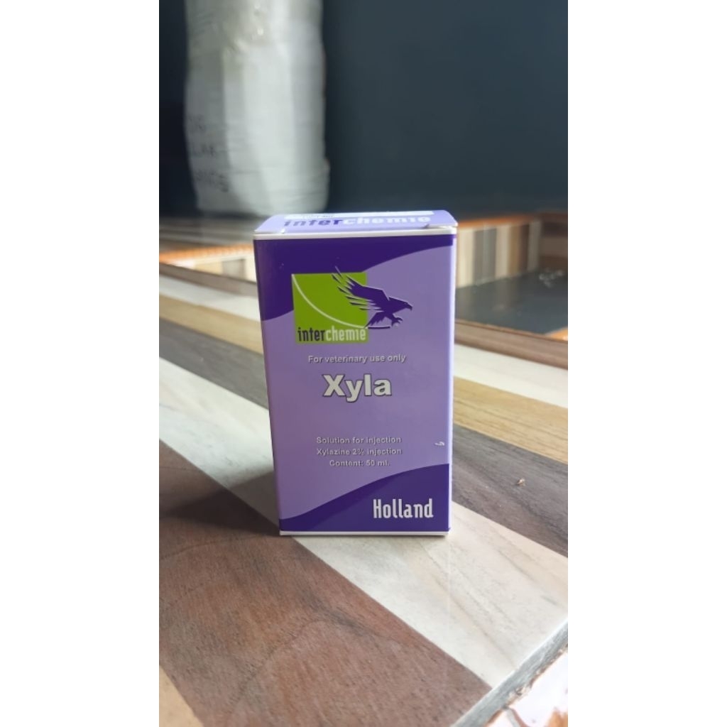 Xyla 50 ML Obat Sedatif Atau Penenang Analgesik Untuk Premegikasi hewan