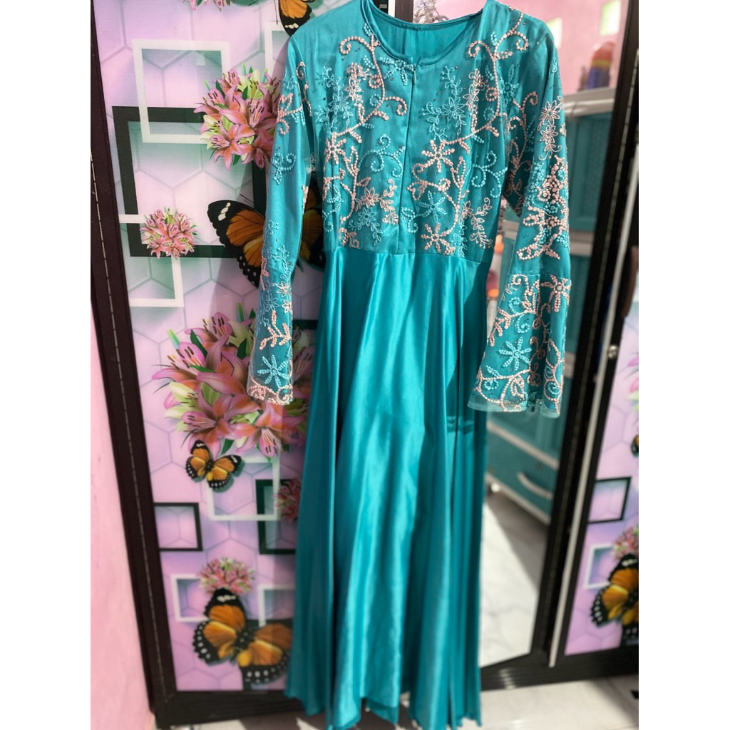 dress satin preloved