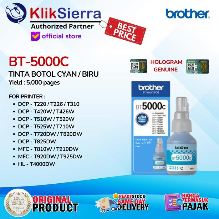 BROTHER Tinta BT-5000C | BT5000C | BT5000 C Original Cyan