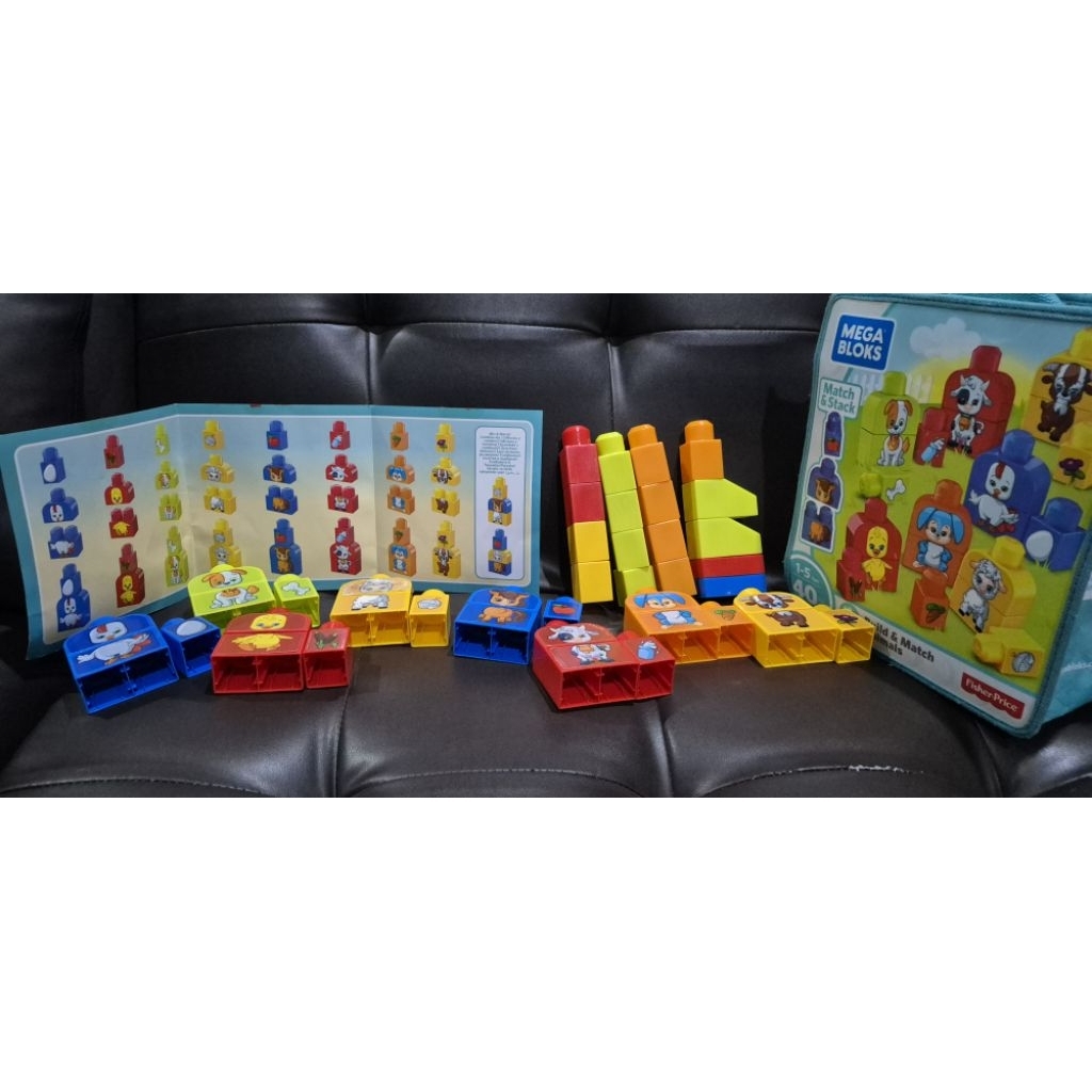 TAKE ALL preloved MEGABLOKS fisherprice