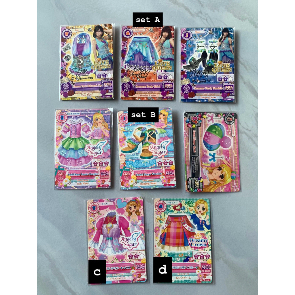 Aikatsu Card Indonesia Jepang Rare Normal CP Ori Non-Ori