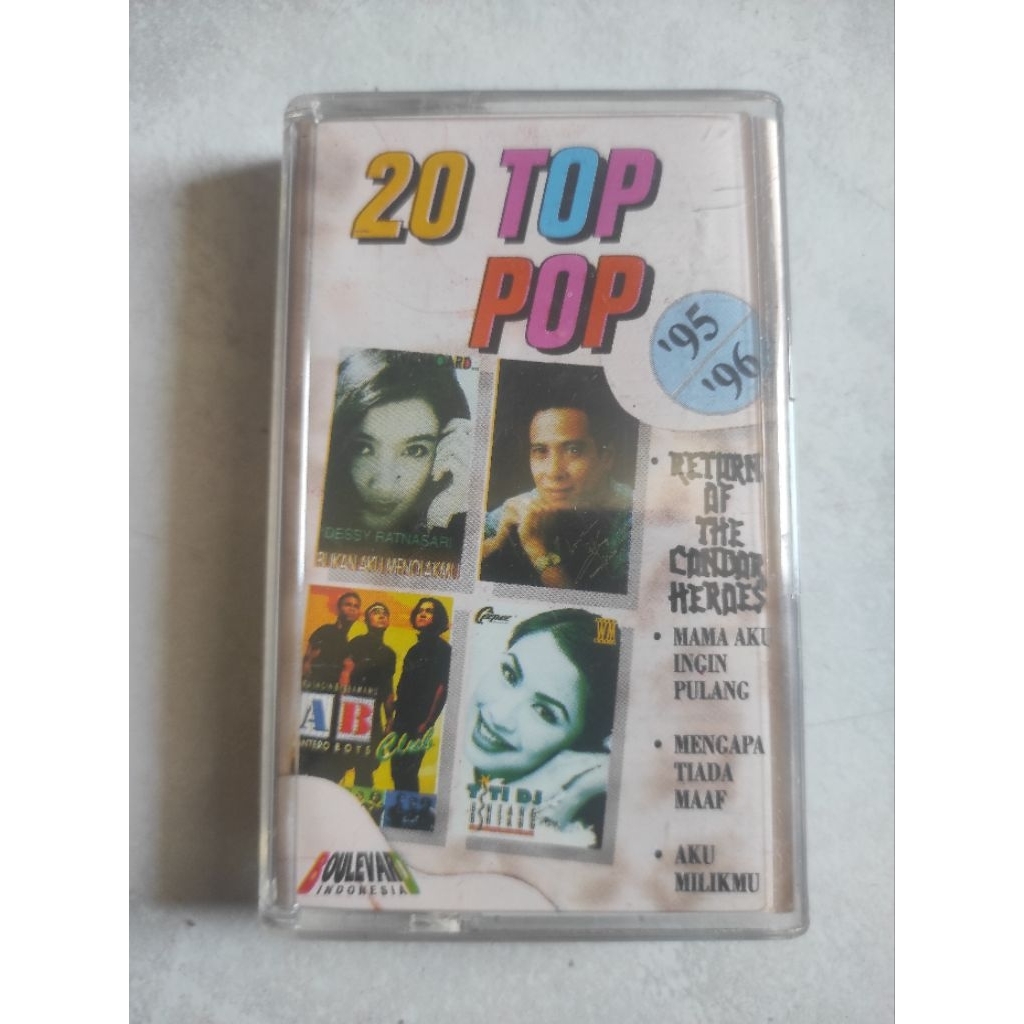 kaset pita kompilasi 20 top pop