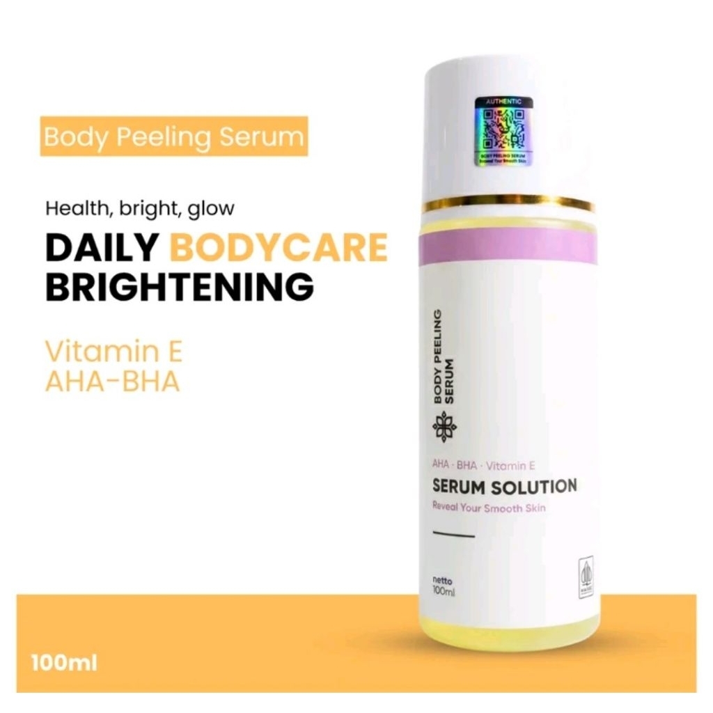KHANZA BODY PEELING SERUM BPOM