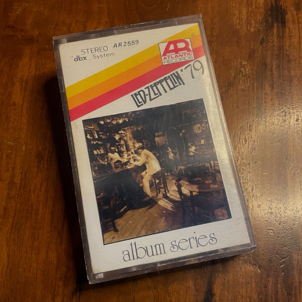 kaset pita led zeppelin '79 (used)