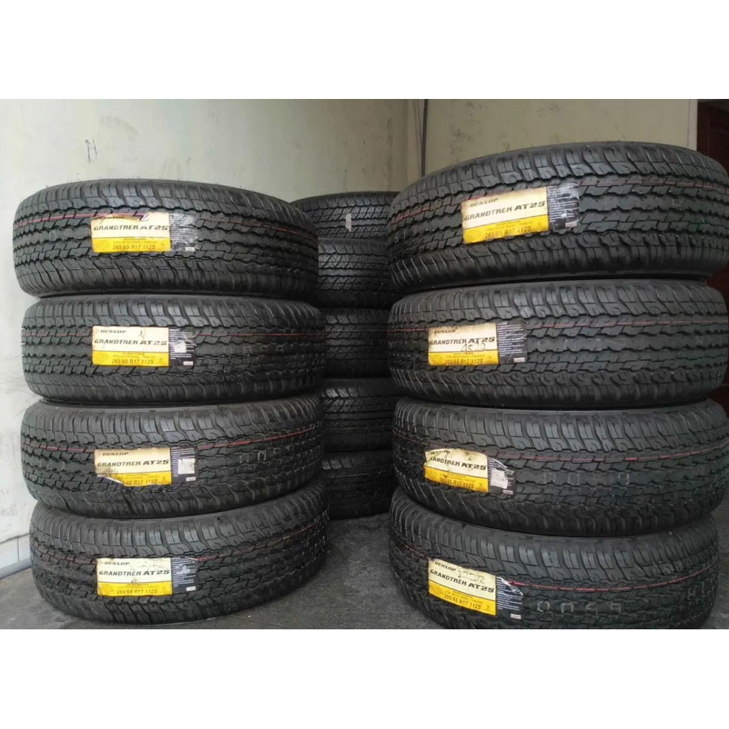 Ban Pajero-Fortuner / Dunlop 265/65-17 (NEW) / Ban mobil / ban murah / ban dunlop