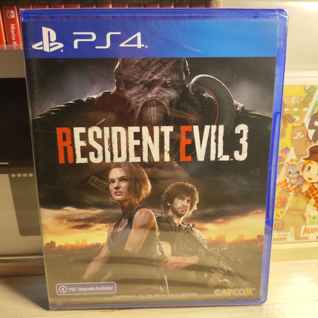 BD Resident Evil 3 Remake PS4 Preloved Mulus