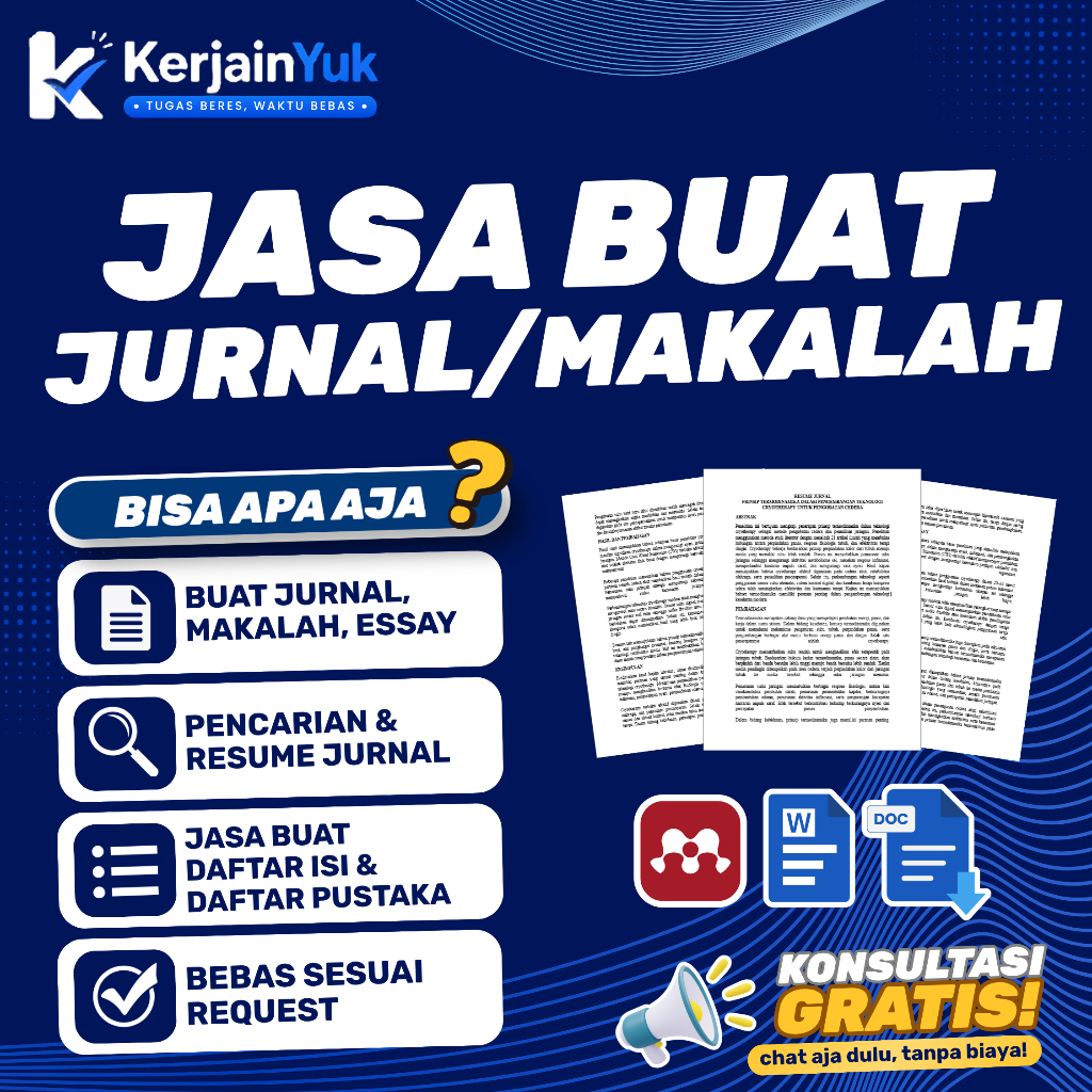 Jasa Buat Jurnal Makalah Esai Artikel Cepat Profesional Amanah