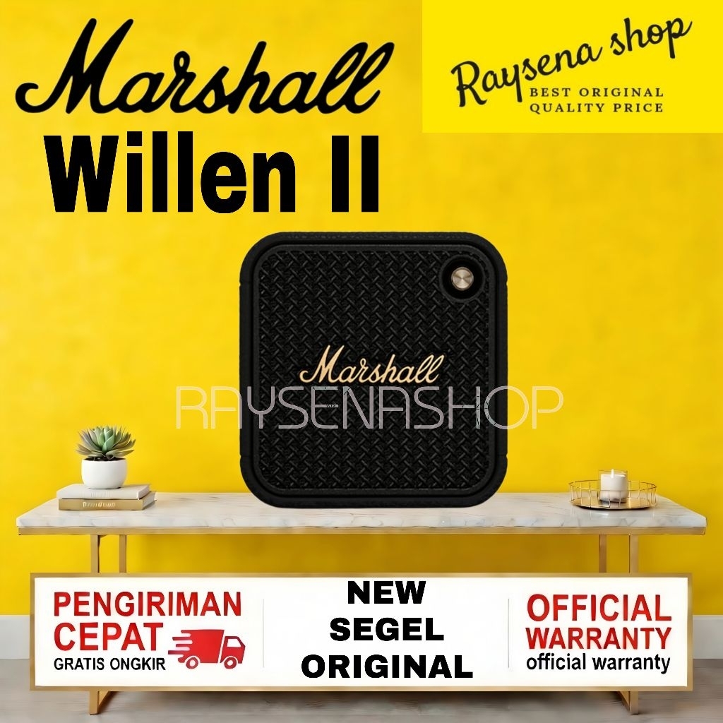 Marshall Willen Bluetooth Speaker Portabel