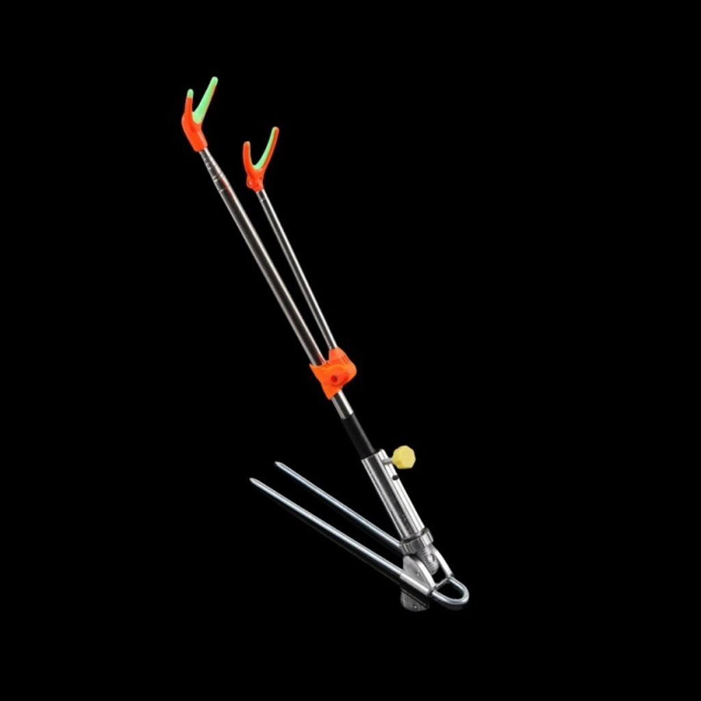 jagrak pancing ukuran 1.7m dan 2.1m bahan stenlis kuat