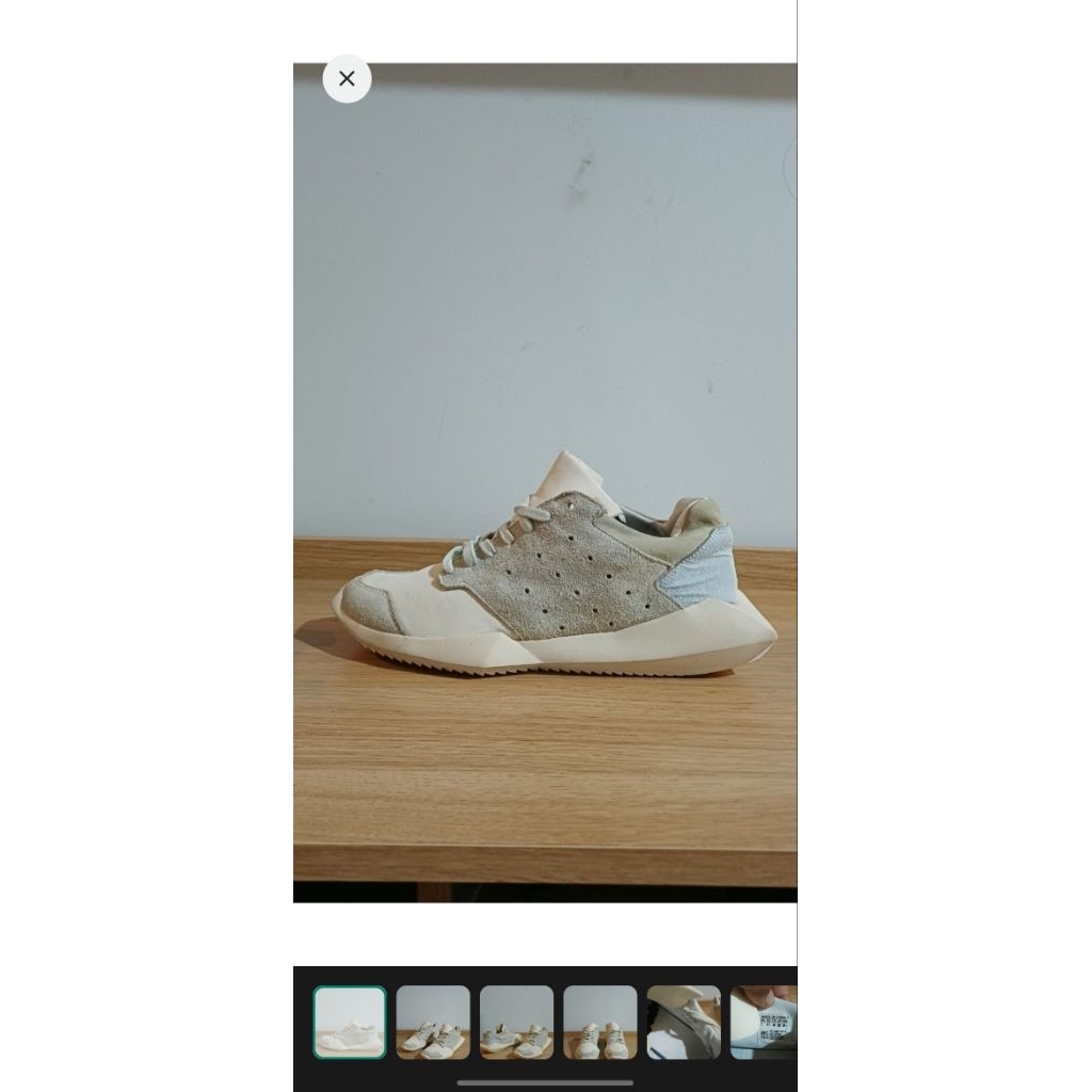 Adidas Rick Owens Size 40(25)