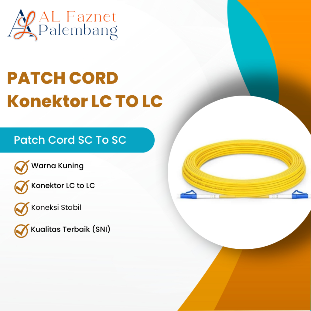 Patchcord LC LC Single Mode 15m 20m 30m