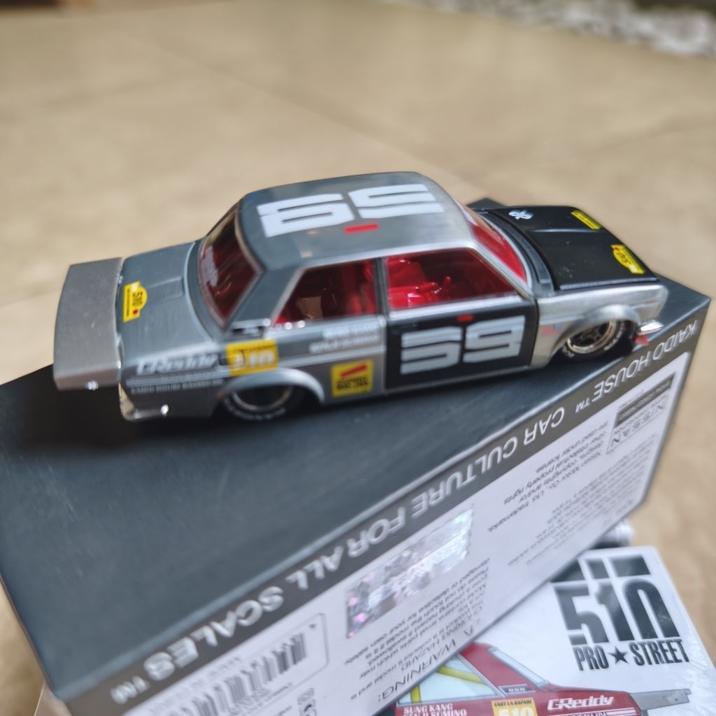CHASE Mini GT MiniGT x Kaido House Datsun 510 Pro Street SK510 Red