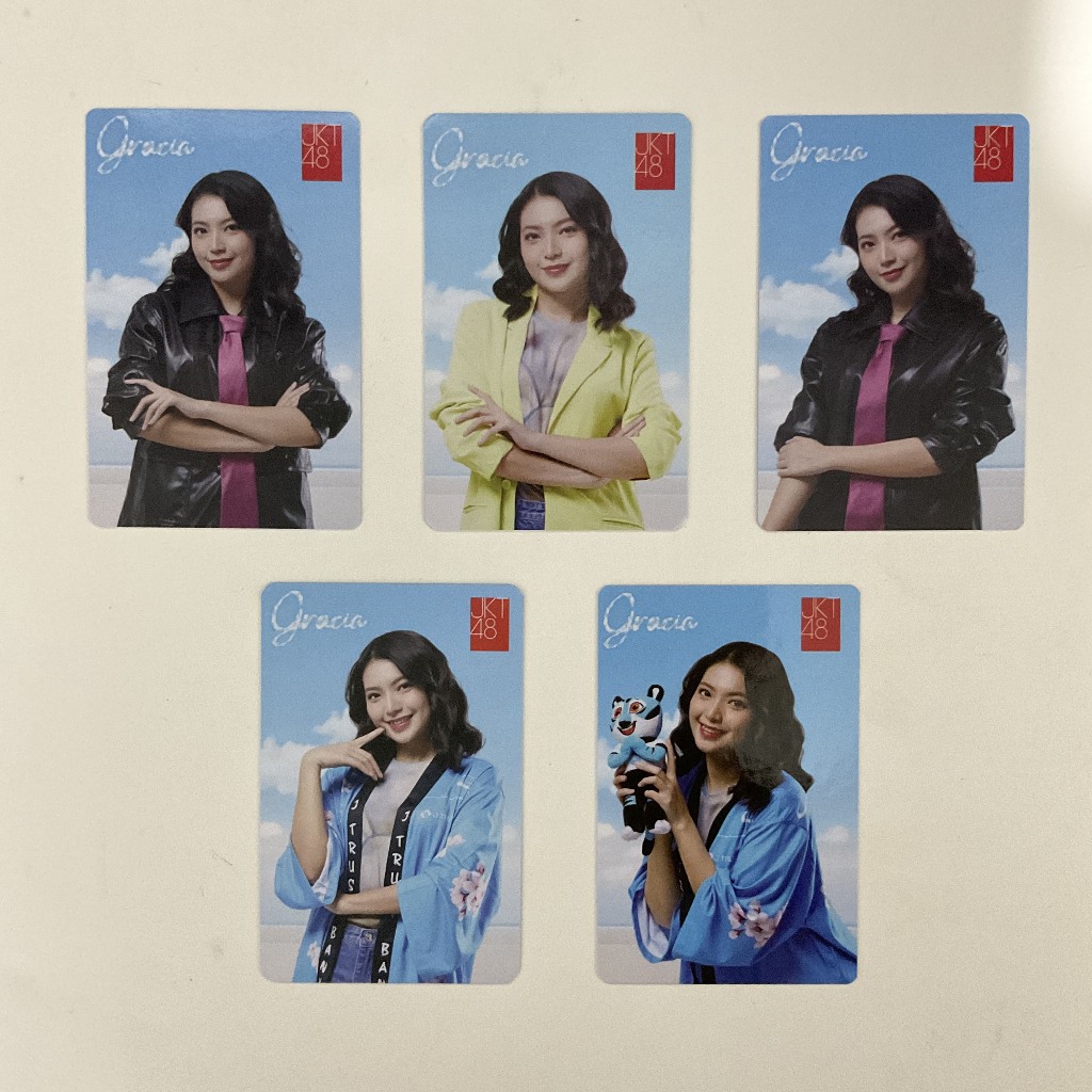 Photocard Gracia JKT48 x JTRUST Bank