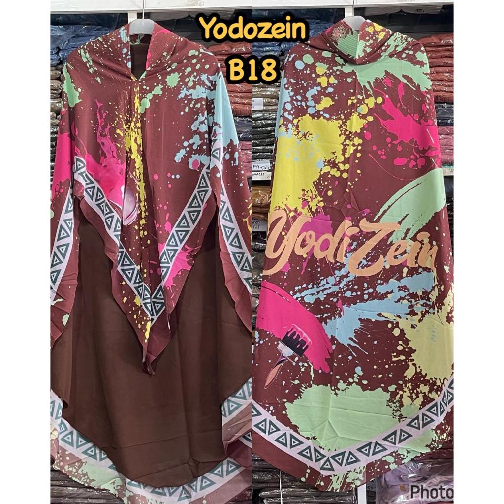 KHIMAR PRINTING YODIZEIN | PUSPITA HIJAB SYARI | HIJAB INSTAN SYARI