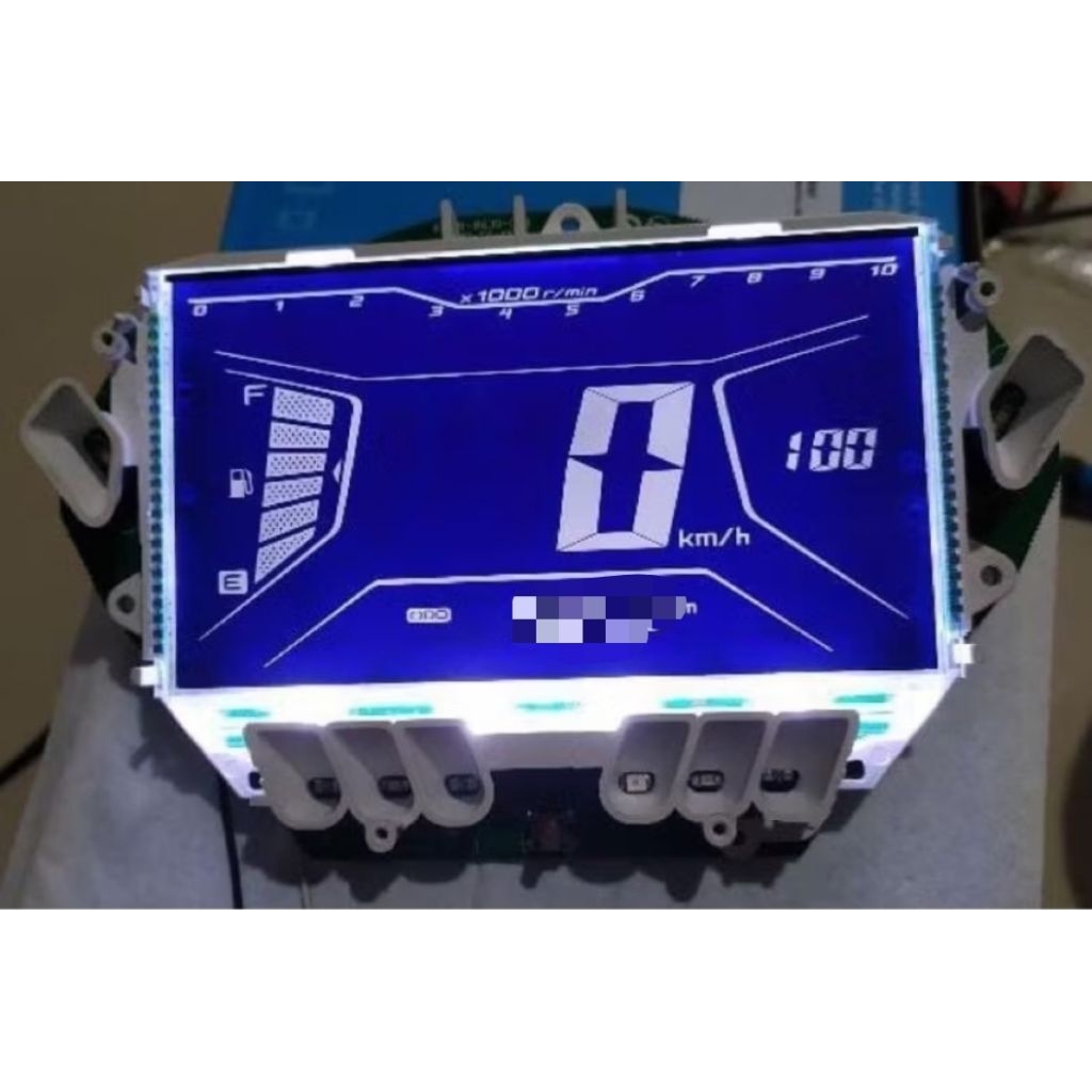 LCD SPEEDOMETER YAMAHA LEXI 125 ORIGINAL LCD MESIN PCB VCB SPEDOMETER SPIDOMETER LEXI OLD AEROX 155 