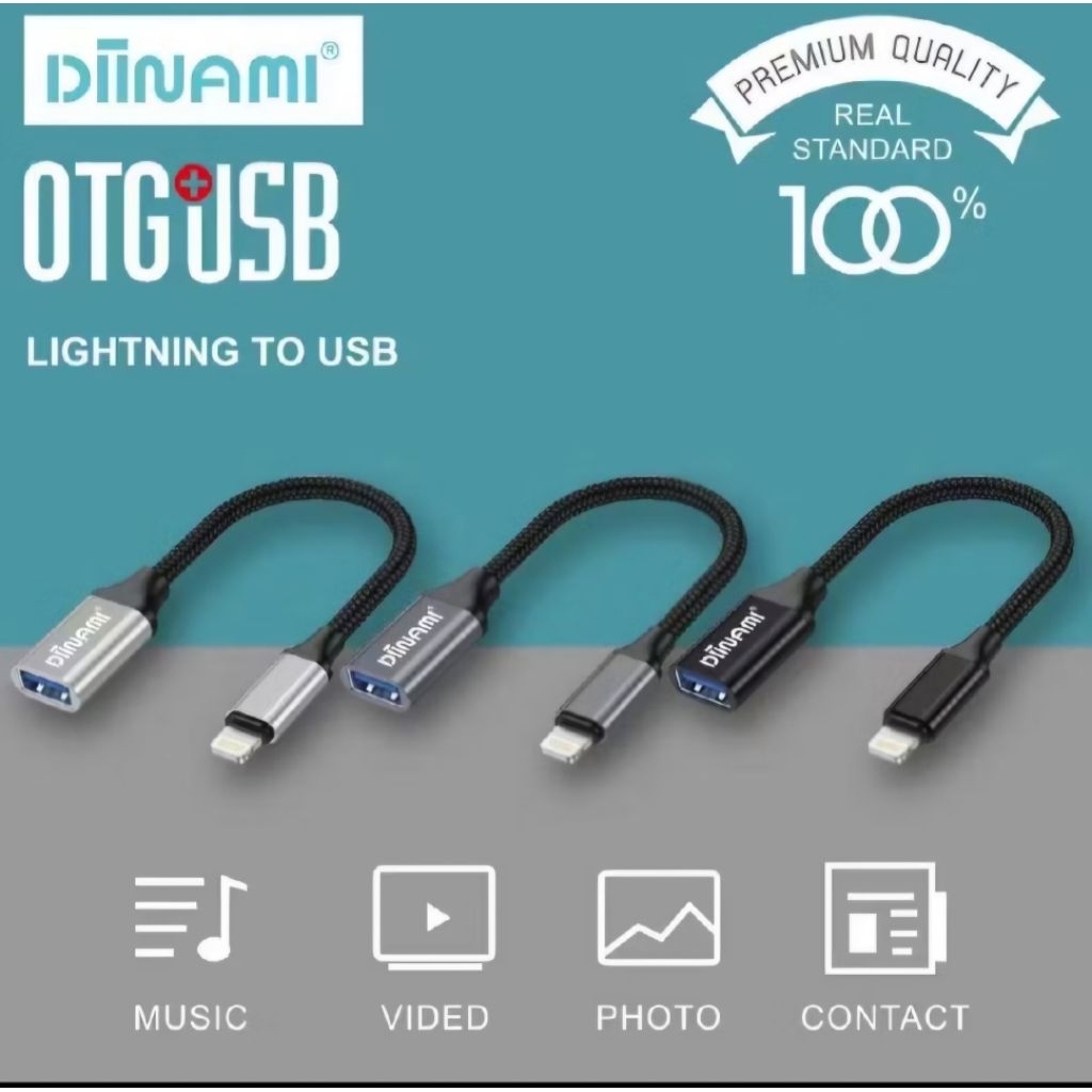 diinami otg lightning kabel / otg lightning kabel diinami / otg lightning to usb diinami