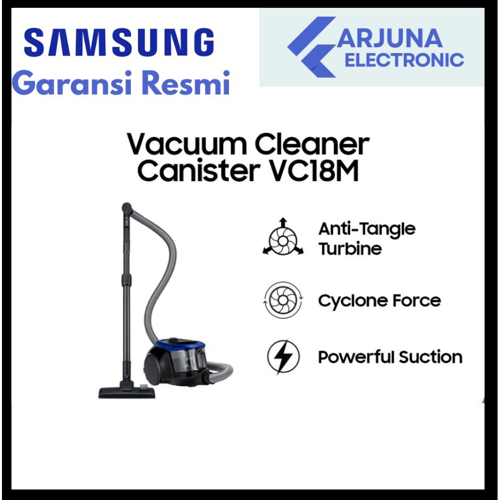 SAMSUNG VC18M2120SB/SE Vacuum Cleaner 380 W | VC18M / VC18M2120