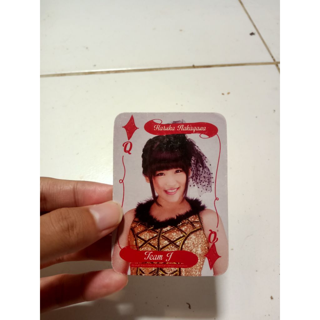 Photocard Haruka Nakagawa JKT48 Gen 1