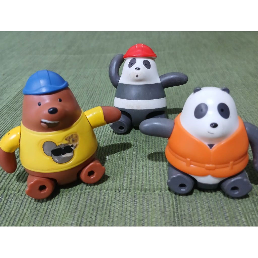 We Bare bears | happy meal mcd | harga 3 pc