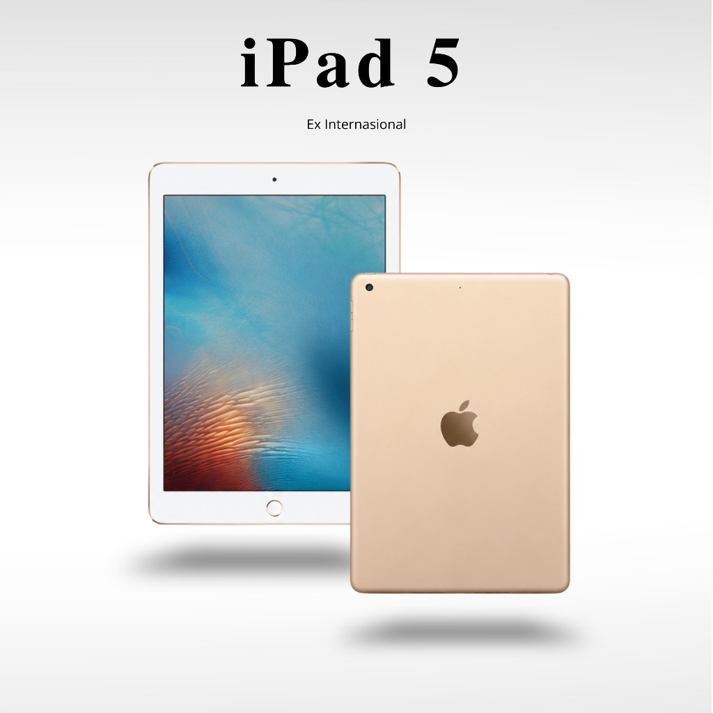 COD / iPad 5 iPad 6 / 7 Wi-Fi Only / Second Origanal Inter / Bekas Pemakaian Wajar / Kapasitas Lengk