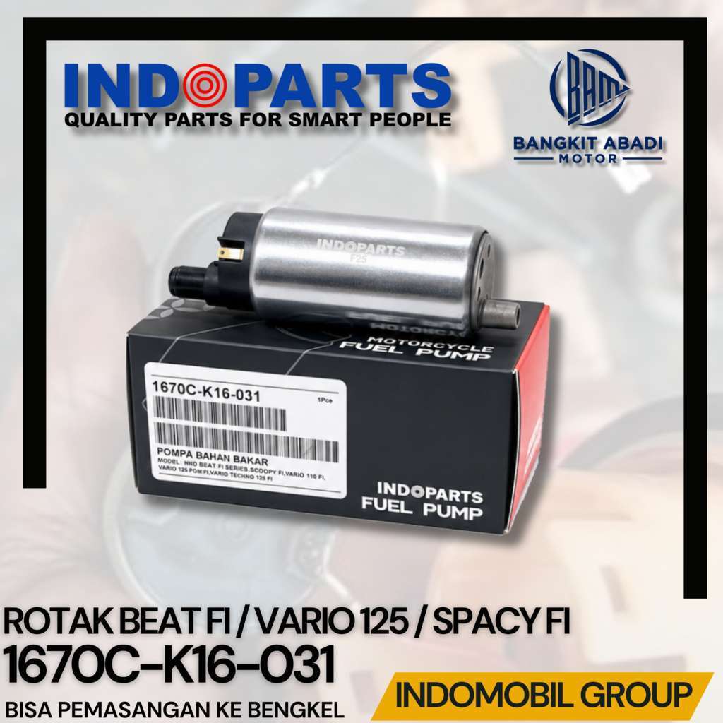 Indopart Rotak Beat Fi Vario 125 Old Scoopy Fi Spacy Fi 1670C-K16-031