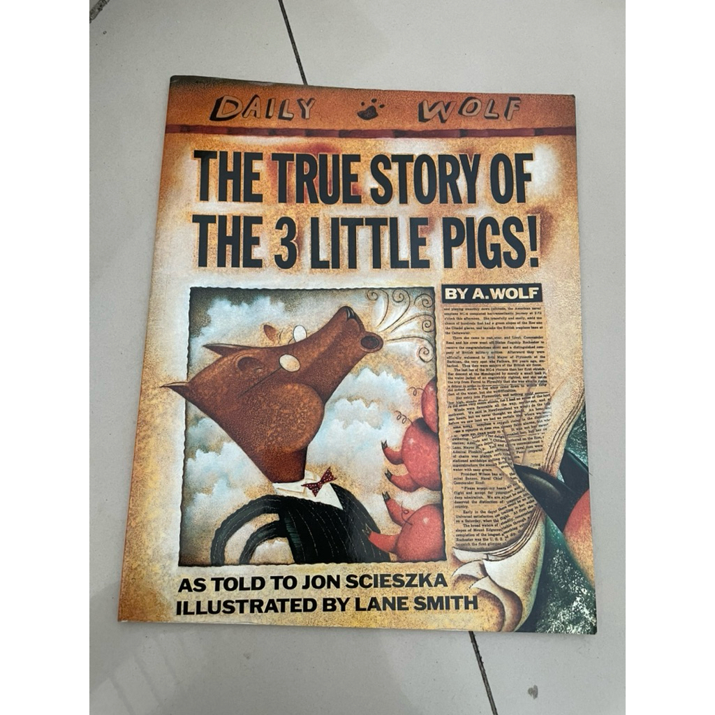 preloved the true story of the 3 little pigs