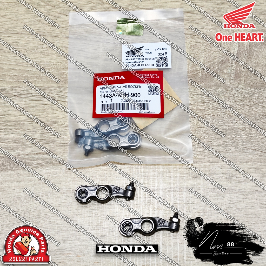 Pelatuk Platuk Klep SET Rocker Arm Templar Supra X 125 Karbu Karisma Kirana Thailand 1443A-KPH-900
