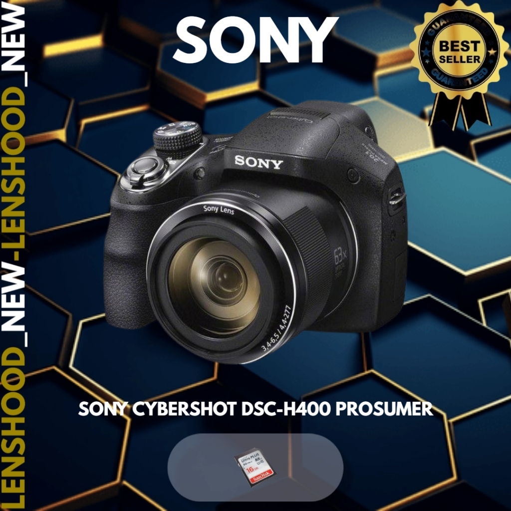 KAMERA SONY CYBERSHOT DSC-H400 SEMI PRO / SONY CYBERSHOT DSC H400 PROSUMER